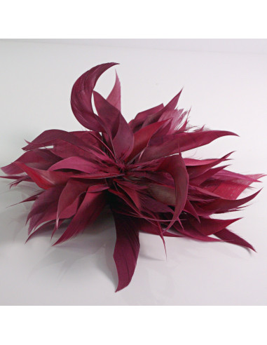 KWIAT Z PIÓR  BROSZKA PRZYPINKA PIÓRA  LOLITA...