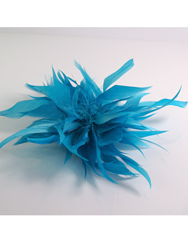 KWIAT Z PIÓR  BROSZKA PRZYPINKA PIÓRA  LOLITA...