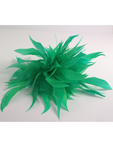 KWIAT Z PIÓR  BROSZKA PRZYPINKA PIÓRA  LOLITA...