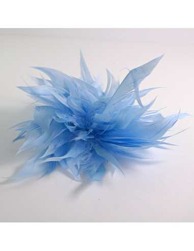 KWIAT Z PIÓR  BROSZKA PRZYPINKA PIÓRA  LOLITA...