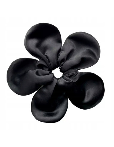 Gumka do włosów Scrunchie MAXI DUŻY KWIAT 22 CM