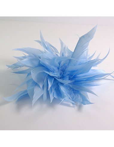 KWIAT Z PIÓR  BROSZKA PRZYPINKA PIÓRA  LOLITA...