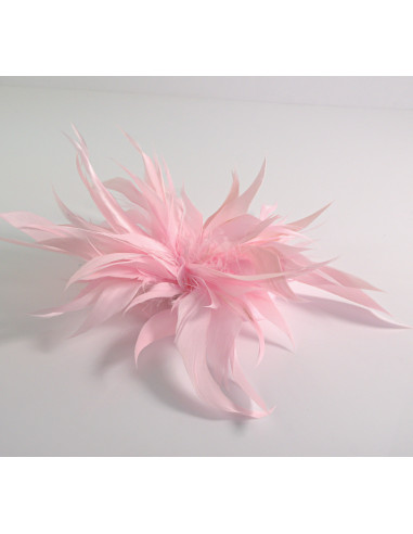 KWIAT Z PIÓR  BROSZKA PRZYPINKA PIÓRA  LOLITA...