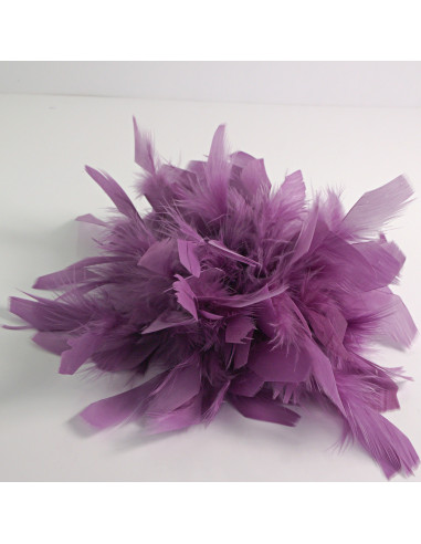 KWIAT Z PIÓR  BROSZKA PRZYPINKA PIÓRA  LOLITA...