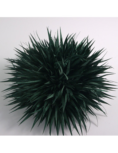 KWIAT Z MATERIAŁU KOLCE  BROSZKA PRZYPINKA...