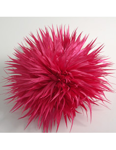 KWIAT Z MATERIAŁU KOLCE  BROSZKA PRZYPINKA KWIATEK...