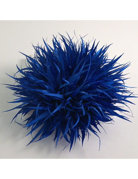 KWIAT Z MATERIAŁU KOLCE  BROSZKA PRZYPINKA KWIATEK LOLITA AKCESORIA 12 cm