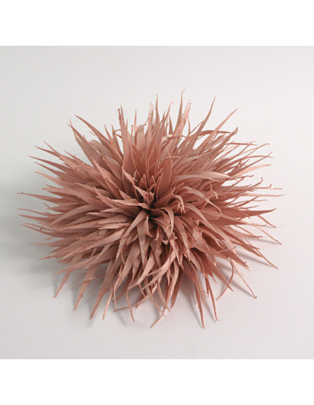 KWIAT Z MATERIAŁU KOLCE  BROSZKA PRZYPINKA KWIATEK  LOLITA AKCESORIA 10 cm