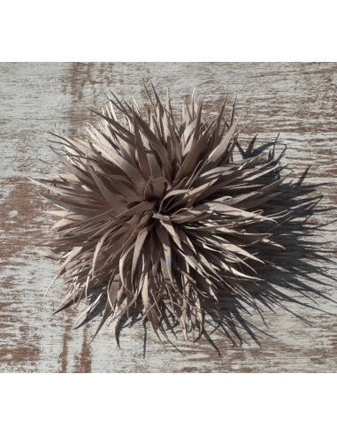 KWIAT Z MATERIAŁU KOLCE  BROSZKA PRZYPINKA...