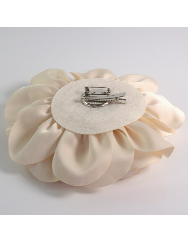 KWIAT Z MATERIAŁU RÓŻA BROSZKA PRZYPINKA LOLITA...