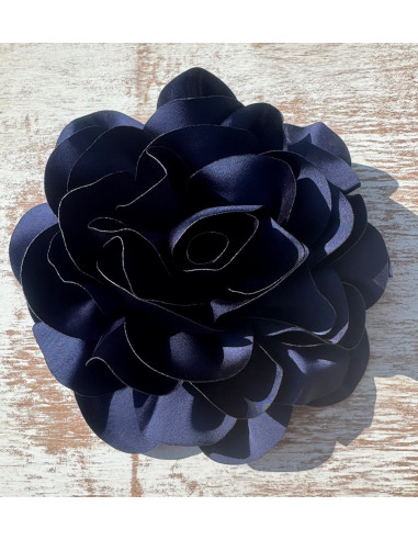 KWIAT Z MATERIAŁU RÓŻA BROSZKA PRZYPINKA LOLITA...