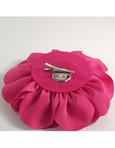 KWIAT Z MATERIAŁU RÓŻA BROSZKA PRZYPINKA LOLITA...