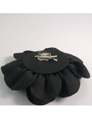 KWIAT Z MATERIAŁU RÓŻA BROSZKA PRZYPINKA LOLITA...