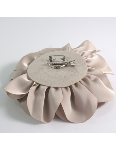 KWIAT Z MATERIAŁU RÓŻA BROSZKA PRZYPINKA LOLITA...