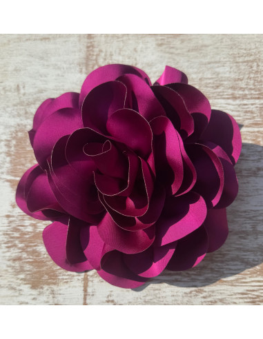 KWIAT Z MATERIAŁU RÓŻA BROSZKA PRZYPINKA LOLITA...