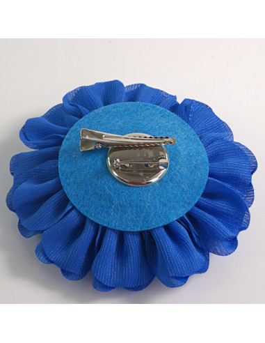 KWIAT Z MATERIAŁU RÓŻA BROSZKA PRZYPINKA LOLITA...