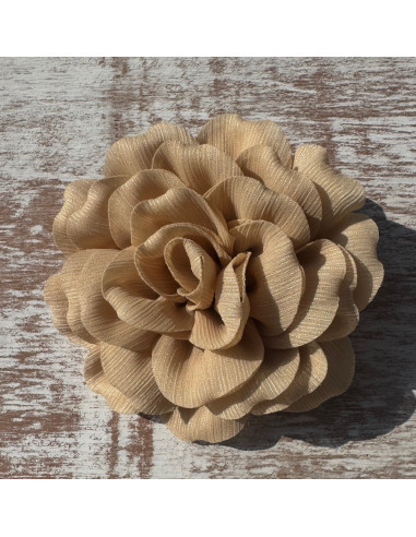 KWIAT Z MATERIAŁU RÓŻA BROSZKA PRZYPINKA LOLITA...