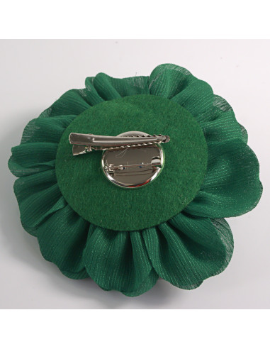 KWIAT Z MATERIAŁU RÓŻA BROSZKA PRZYPINKA LOLITA...