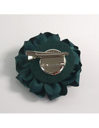 KWIAT Z MATERIAŁU RÓŻA BROSZKA PRZYPINKA LOLITA...