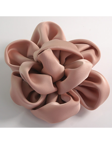 KWIAT Z MATERIAŁU RÓŻA BROSZKA PRZYPINKA LOLITA AKCESORIA 12 CM