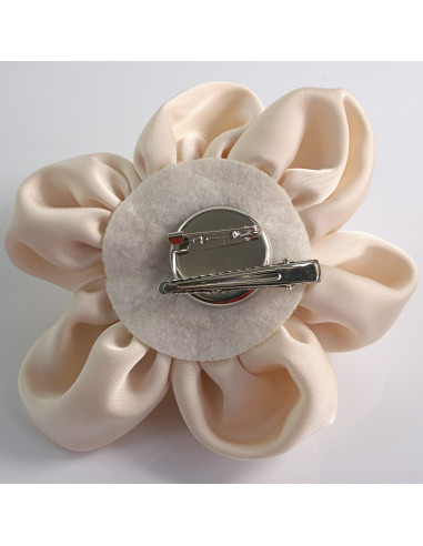 KWIAT Z MATERIAŁU BROSZKA PRZYPINKA LOLITA...