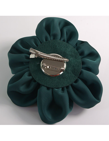 KWIAT Z MATERIAŁU BROSZKA PRZYPINKA LOLITA...
