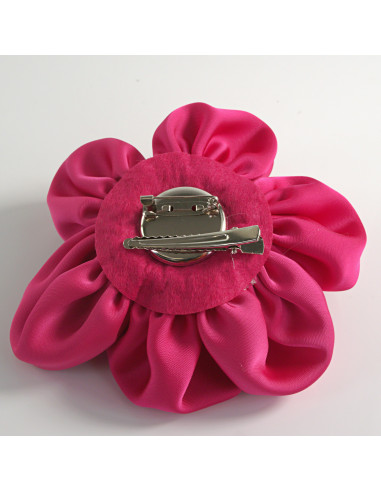 KWIAT Z MATERIAŁU BROSZKA PRZYPINKA LOLITA...