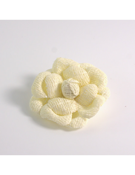 KWIAT Z MATERIAŁU BROSZKA PRZYPINKA LOLITA AKCESORIA 7 CM