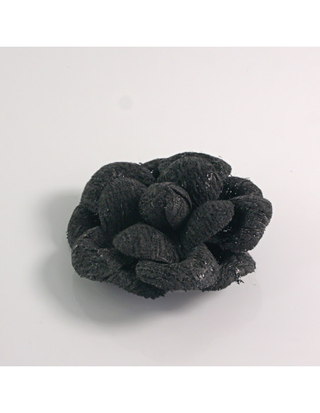 KWIAT Z MATERIAŁU BROSZKA PRZYPINKA LOLITA AKCESORIA 7 CM