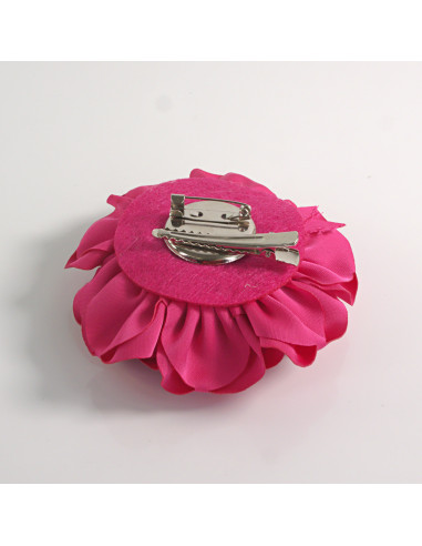 KWIAT Z MATERIAŁU BROSZKA PRZYPINKA LOLITA...
