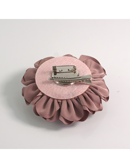 KWIAT Z MATERIAŁU BROSZKA PRZYPINKA LOLITA AKCESORIA 11 CM