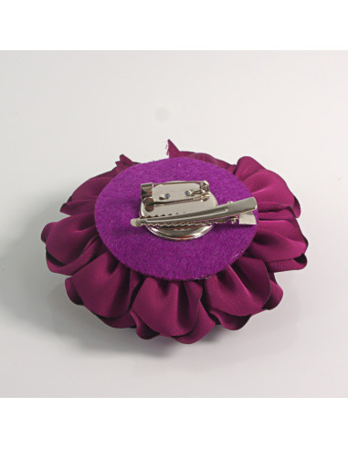 KWIAT Z MATERIAŁU BROSZKA PRZYPINKA LOLITA...