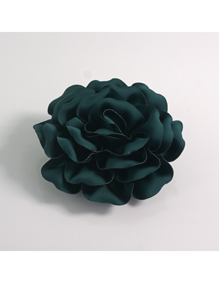 KWIAT Z MATERIAŁU BROSZKA PRZYPINKA LOLITA AKCESORIA 11 CM ZIELONY