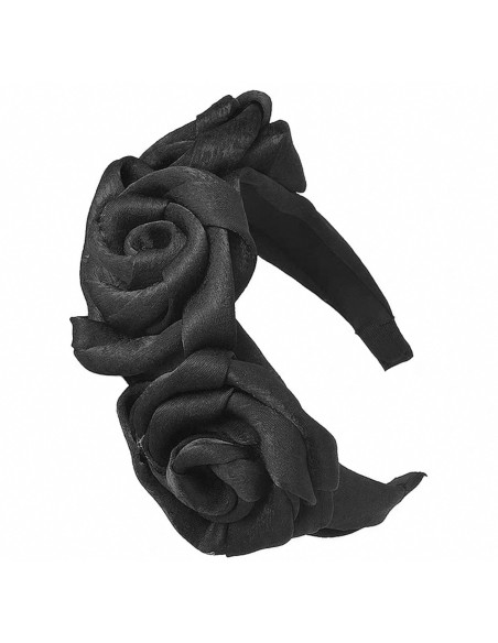 OPASKA DO WŁOSÓW WIANEK Z RÓŻAMI RÓŻE FASCYNATOR