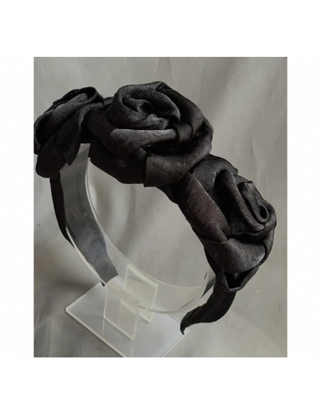 OPASKA DO WŁOSÓW WIANEK Z RÓŻAMI RÓŻE FASCYNATOR