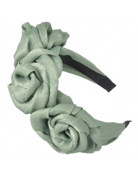 OPASKA DO WŁOSÓW WIANEK Z RÓŻAMI RÓŻE FASCYNATOR