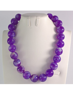 Naszyjnik KORALE FIOLET Lolita Akcesoria