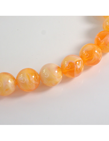 Naszyjnik KORALE POMARAŃCZ Lolita Akcesoria