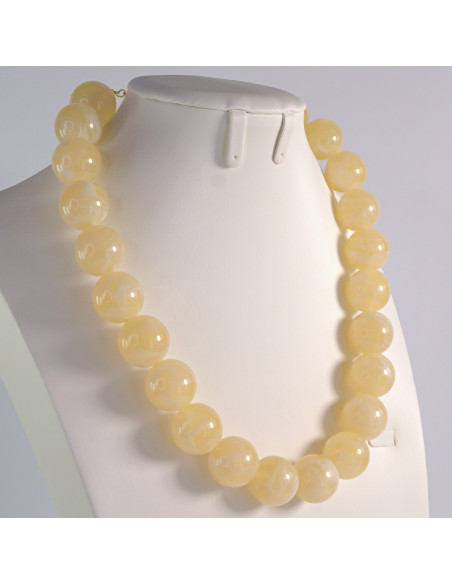 Naszyjnik KORALE KREMOWE Lolita Akcesoria