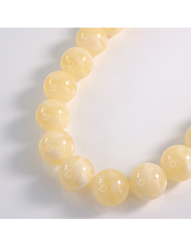 Naszyjnik KORALE KREMOWE Lolita Akcesoria