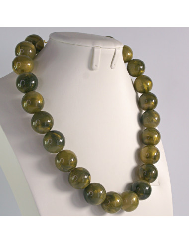 Naszyjnik KORALE ODCIENIE ZIELENI Lolita Akcesoria