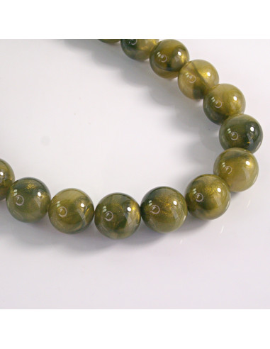 Naszyjnik KORALE ODCIENIE ZIELENI Lolita Akcesoria