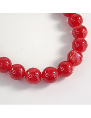 Naszyjnik KORALE CZERWONE Lolita Akcesoria