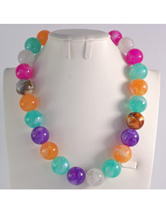 Naszyjnik KORALE KOLOROWE Lolita Akcesoria