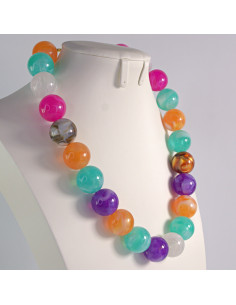 Naszyjnik KORALE KOLOROWE Lolita Akcesoria 2