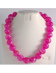 Naszyjnik KORALE FUKSJA Lolita Akcesoria