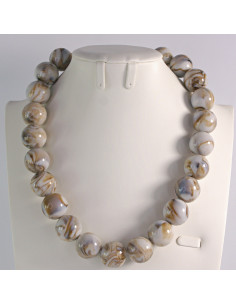 Naszyjnik KORALE ODCIENIE BEŻU Lolita Akcesoria