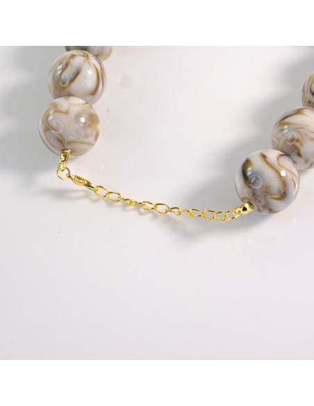 Naszyjnik KORALE ODCIENIE BEŻU Lolita Akcesoria