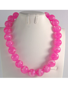 Naszyjnik KORALE RÓŻOWY Lolita Akcesoria