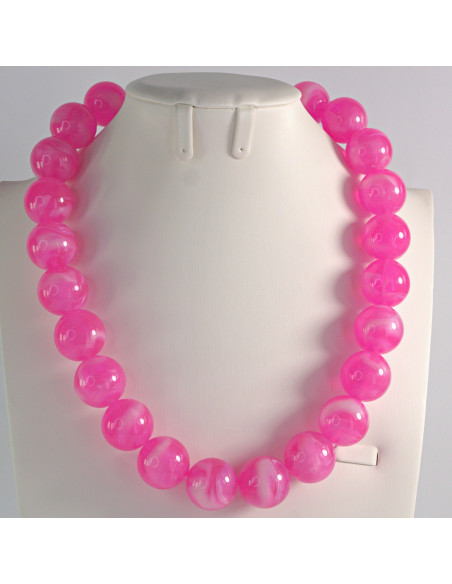 Naszyjnik KORALE RÓŻOWY Lolita Akcesoria